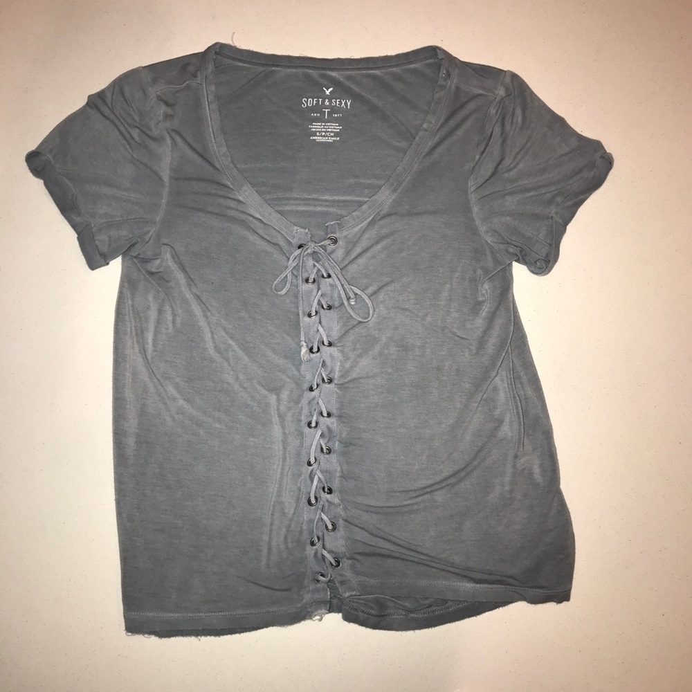 Tie up shirt